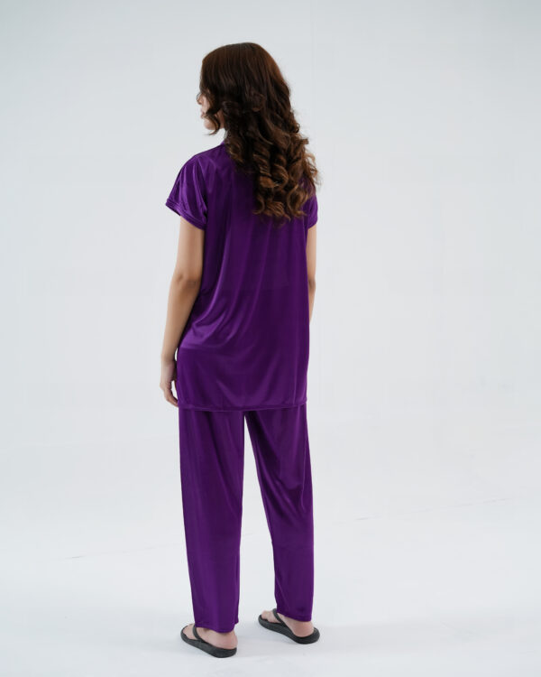 ComfySilk PJ- 2 Pc Set - Purple - Image 3