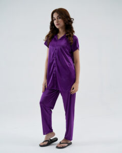 ComfySilk PJ- 2 Pc Set - Purple