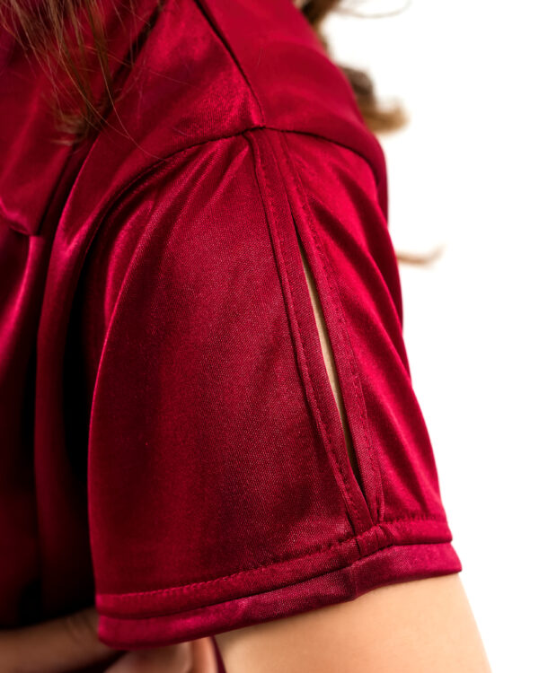 ComfySilk PJ- 2 Pc Set - Wine Red - Image 3