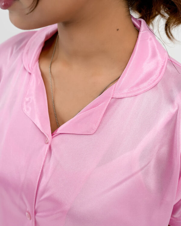 ComfySilk PJ- 2 Pc Set - Baby Pink - Image 3