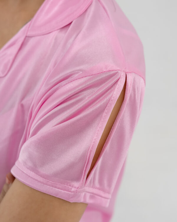 ComfySilk PJ- 2 Pc Set - Baby Pink - Image 4