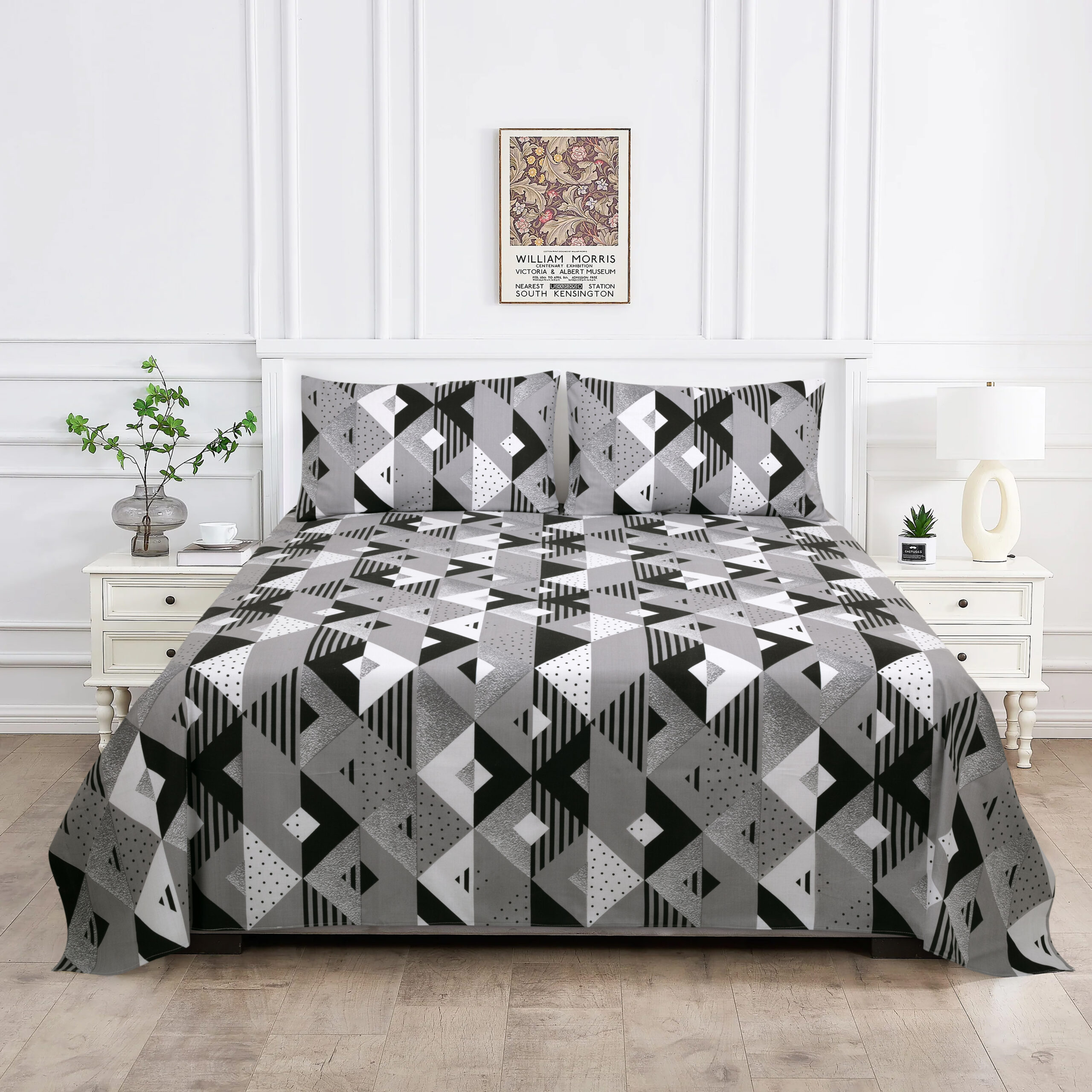 Apex - 3 Piece Bedsheet Set