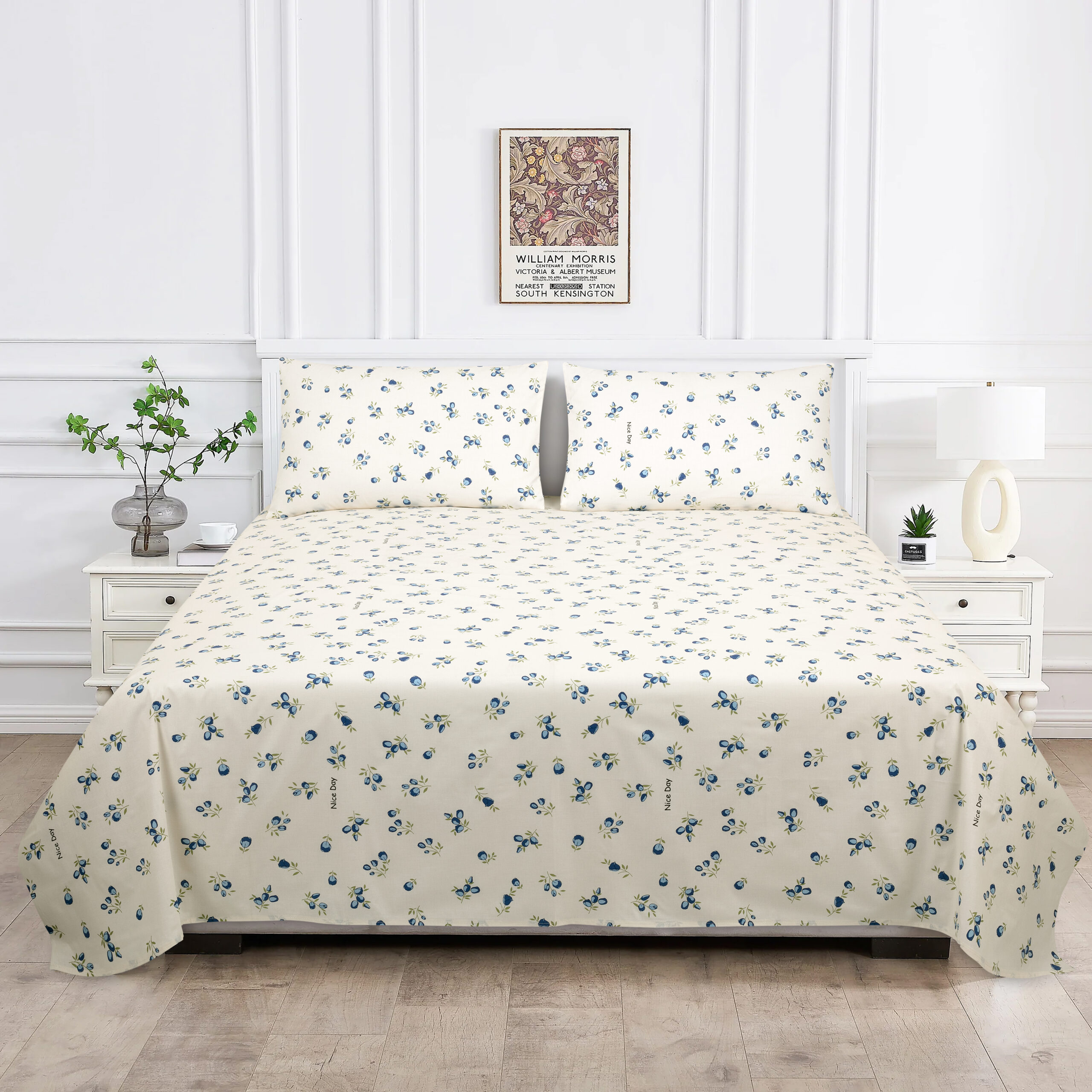 Berry – 3 Piece Bedsheet Set